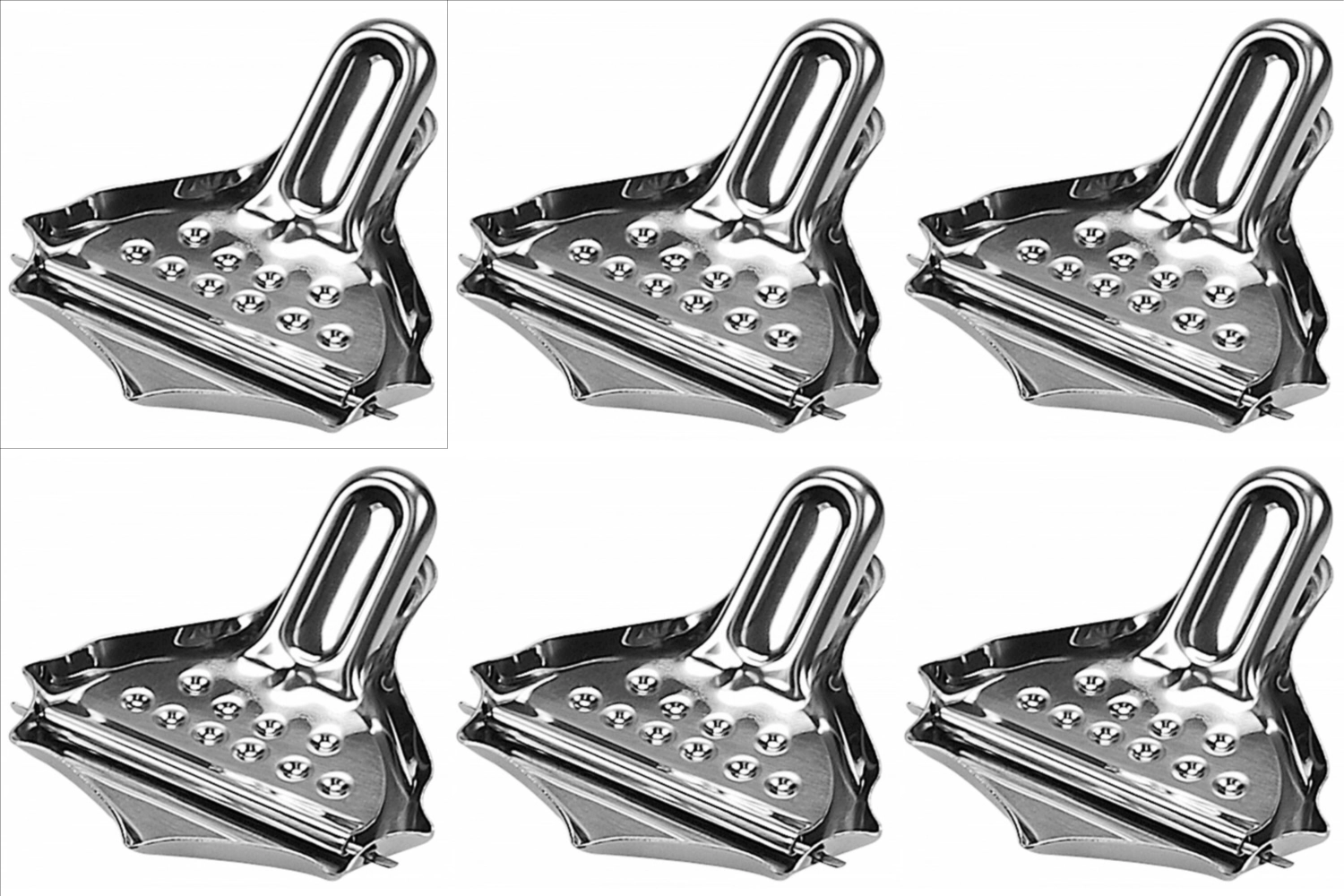 6er Set Zitronenschnitzpressen