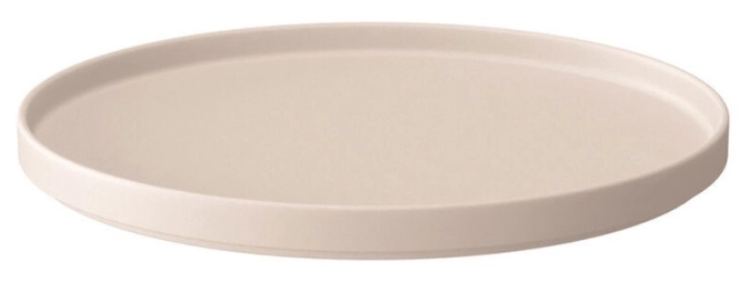 Iconic La Boule assiette universelle beige mat