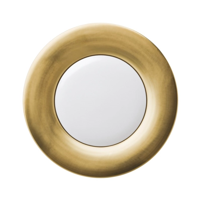 Polite Gold Assiette plate