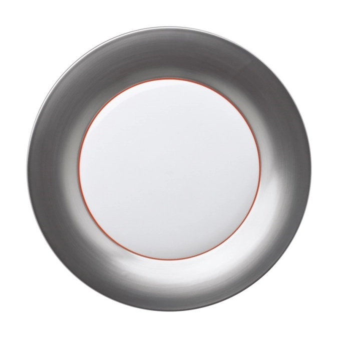 Polite Silver Assiette plate
