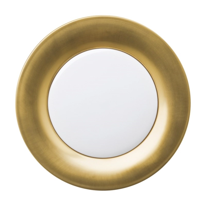 Polite Gold Assiette plate