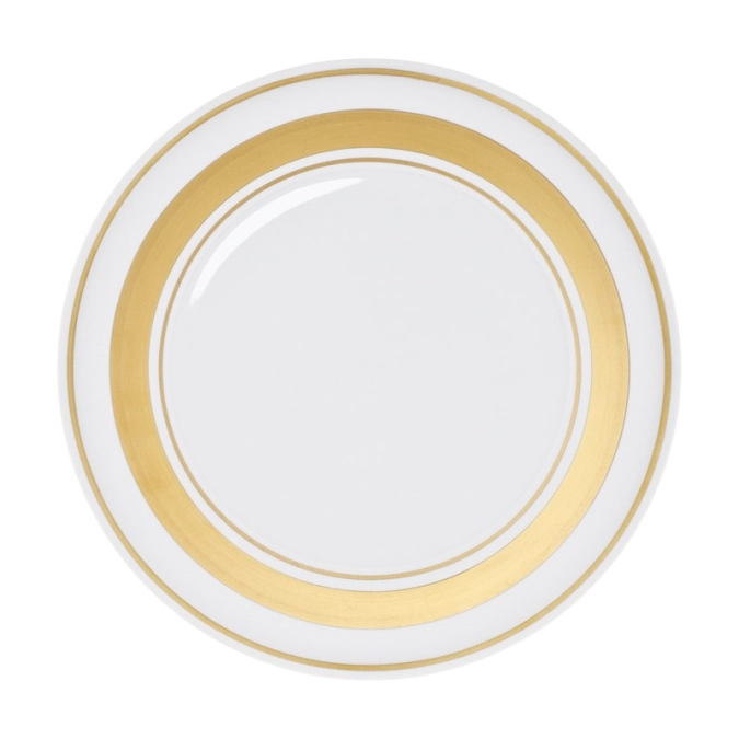 Assiette de table Glamour Gold