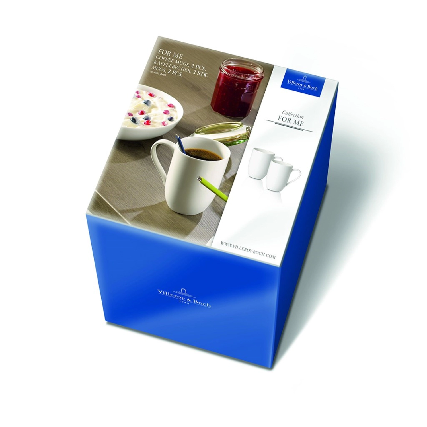 Lot de 2 tasses à café For Me 0.34lt