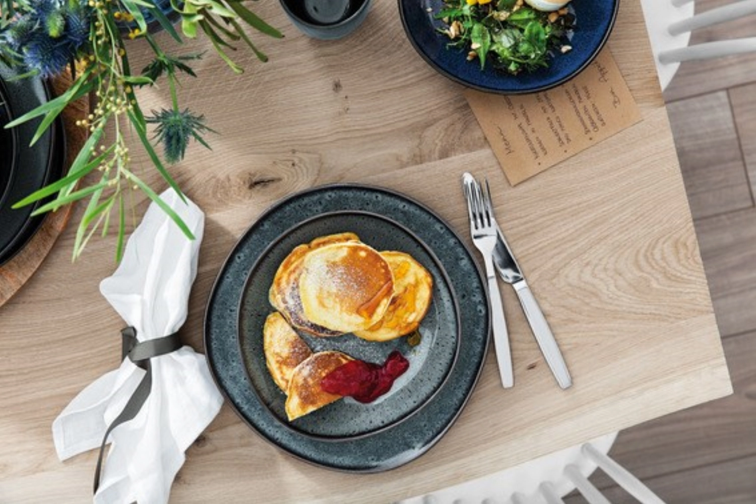 Lave gris Schale flach klein