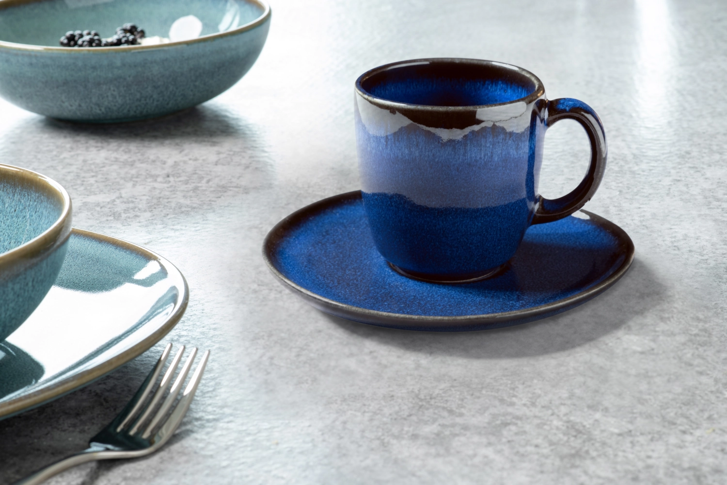 Lave bleu Kaffeeuntertasse 15.3x15.2x1.8cm