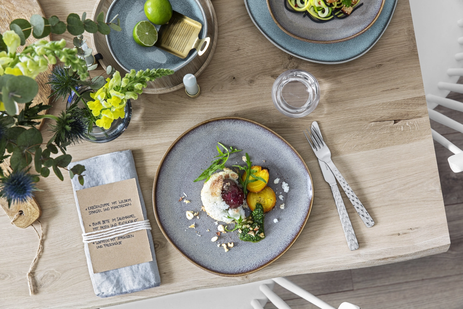 Lave beige Speiseteller