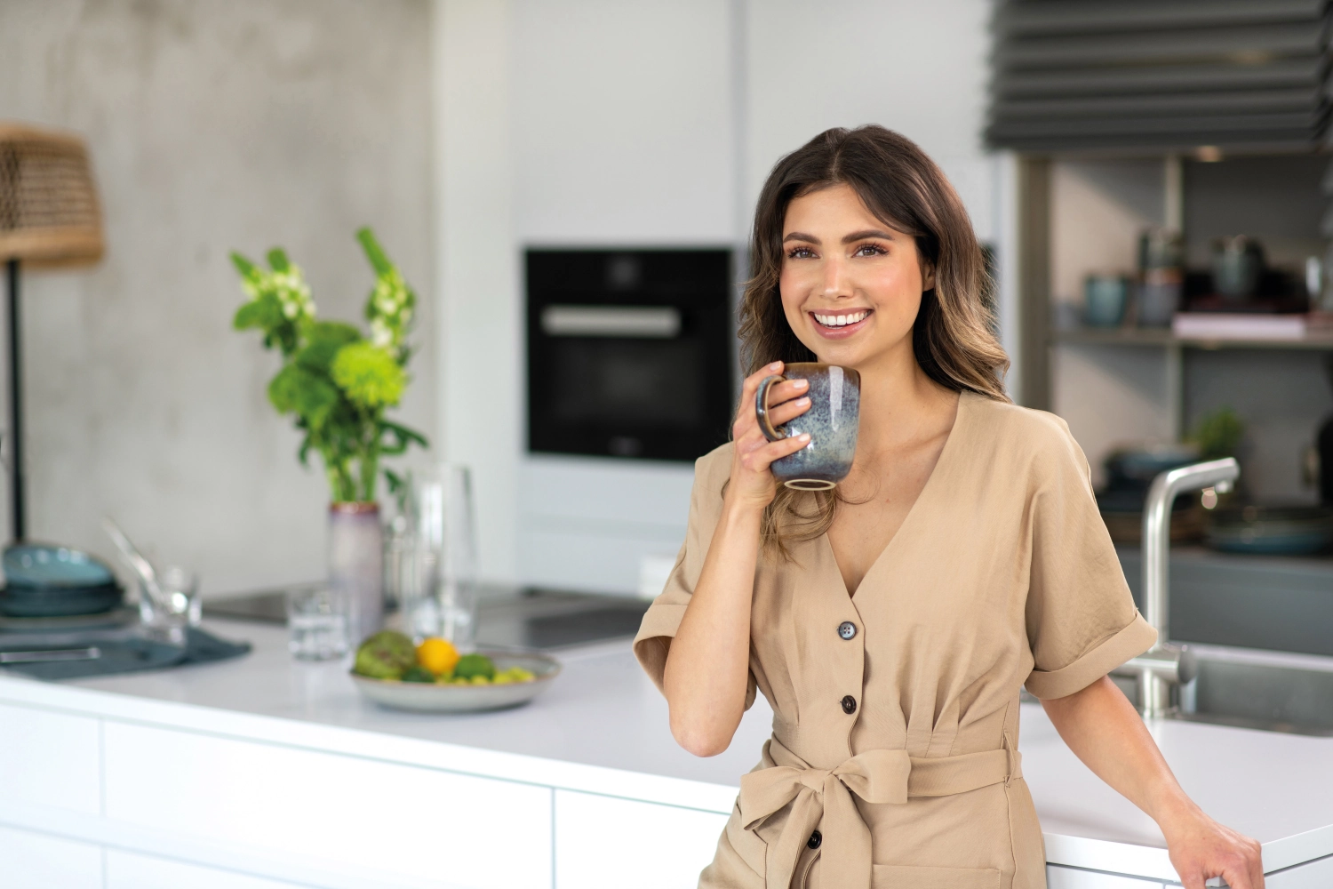 Lave beige tasse a. anse 12.5x9x10.5cm 0.4lt