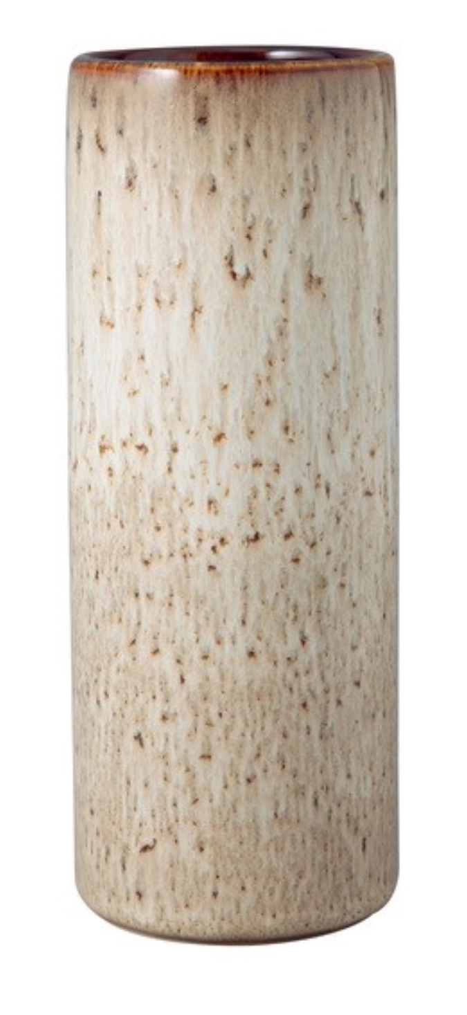 Lave Home Vase Cylinder beige klein