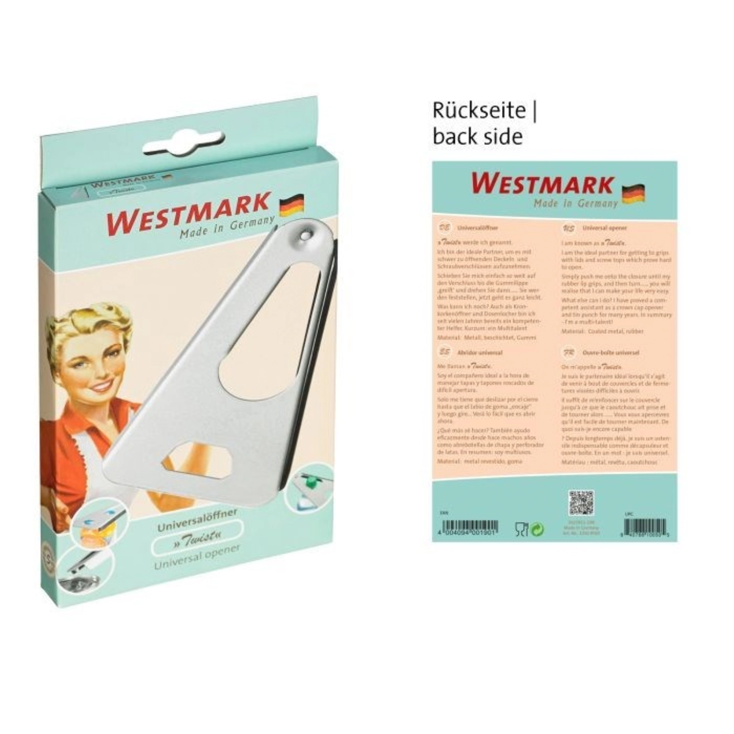 Ouvreur universel rétro