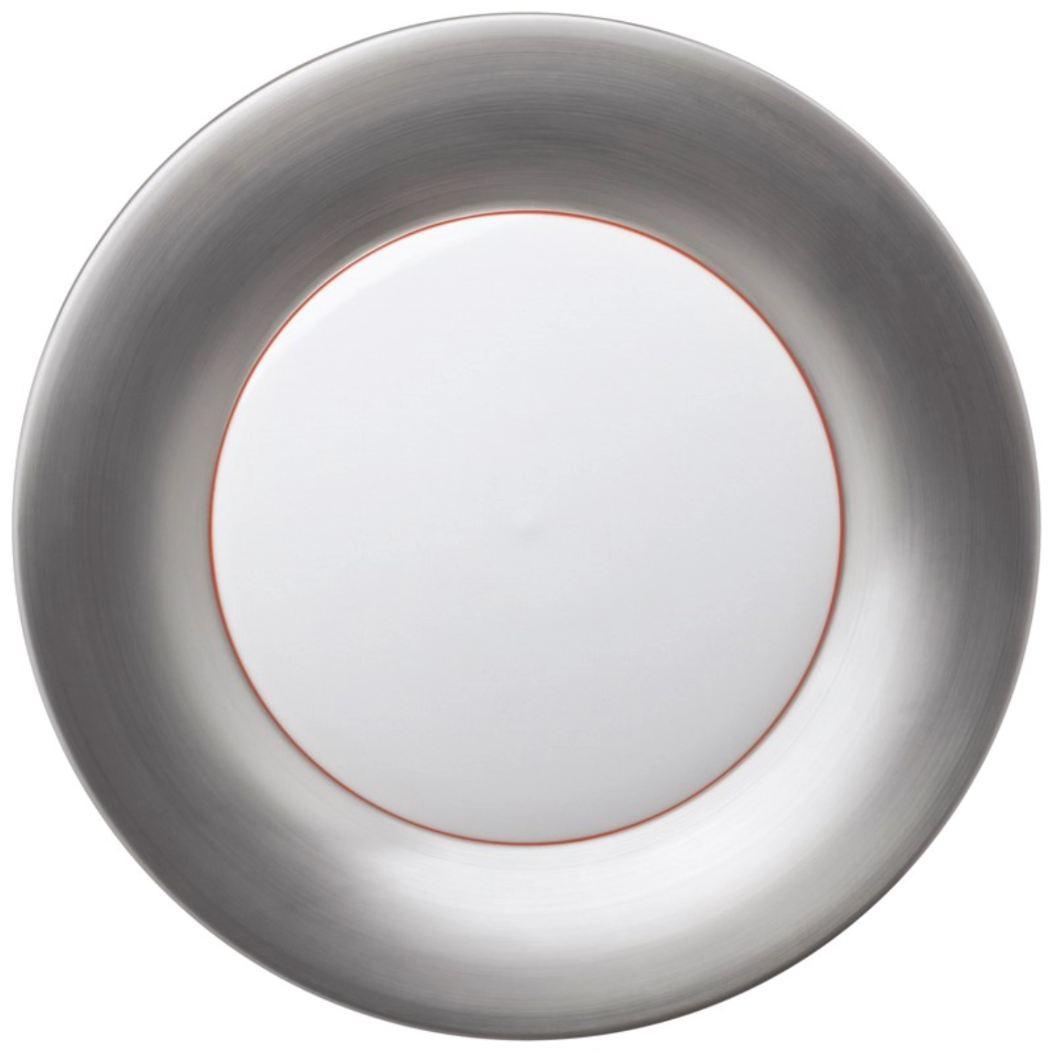 Polite Silver Assiette plate, grande