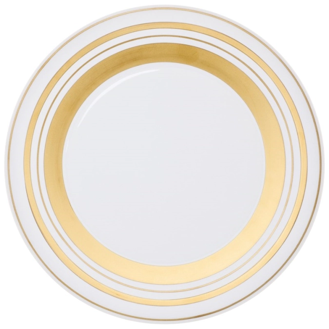 Glamour Gold Assiette plate, grande
