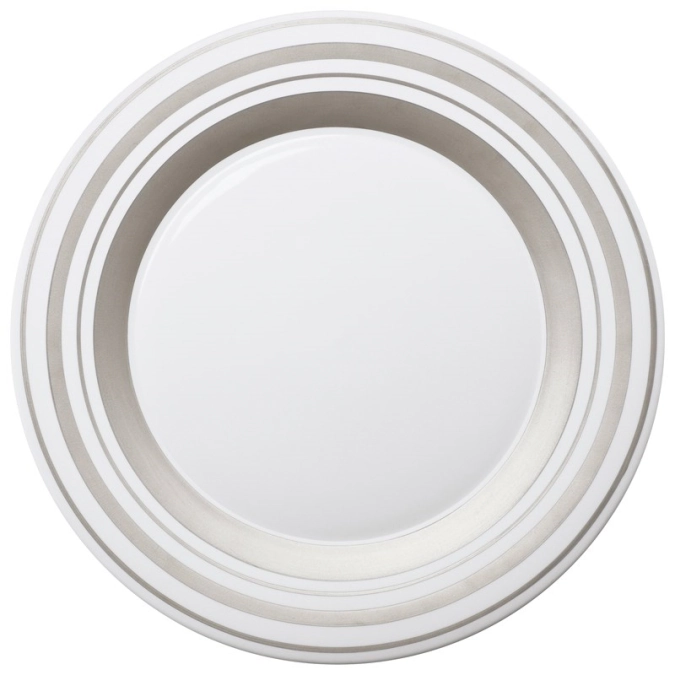 Grande assiette Glamour Platinum
