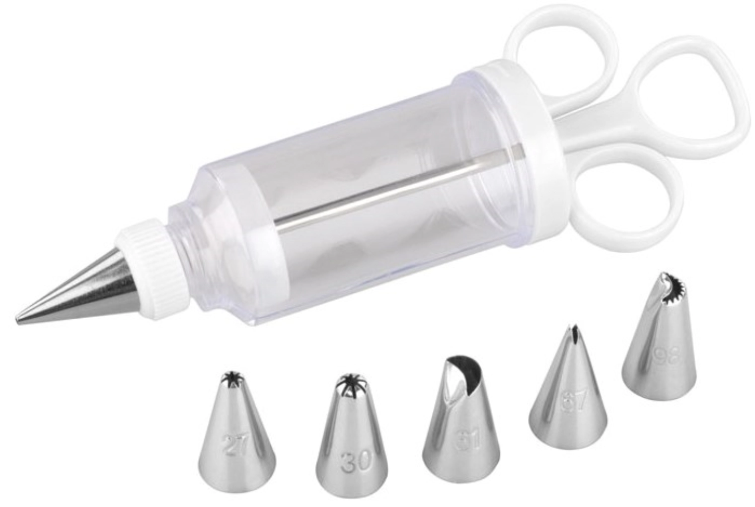 Garnierspritze mit 6 Aufsätze