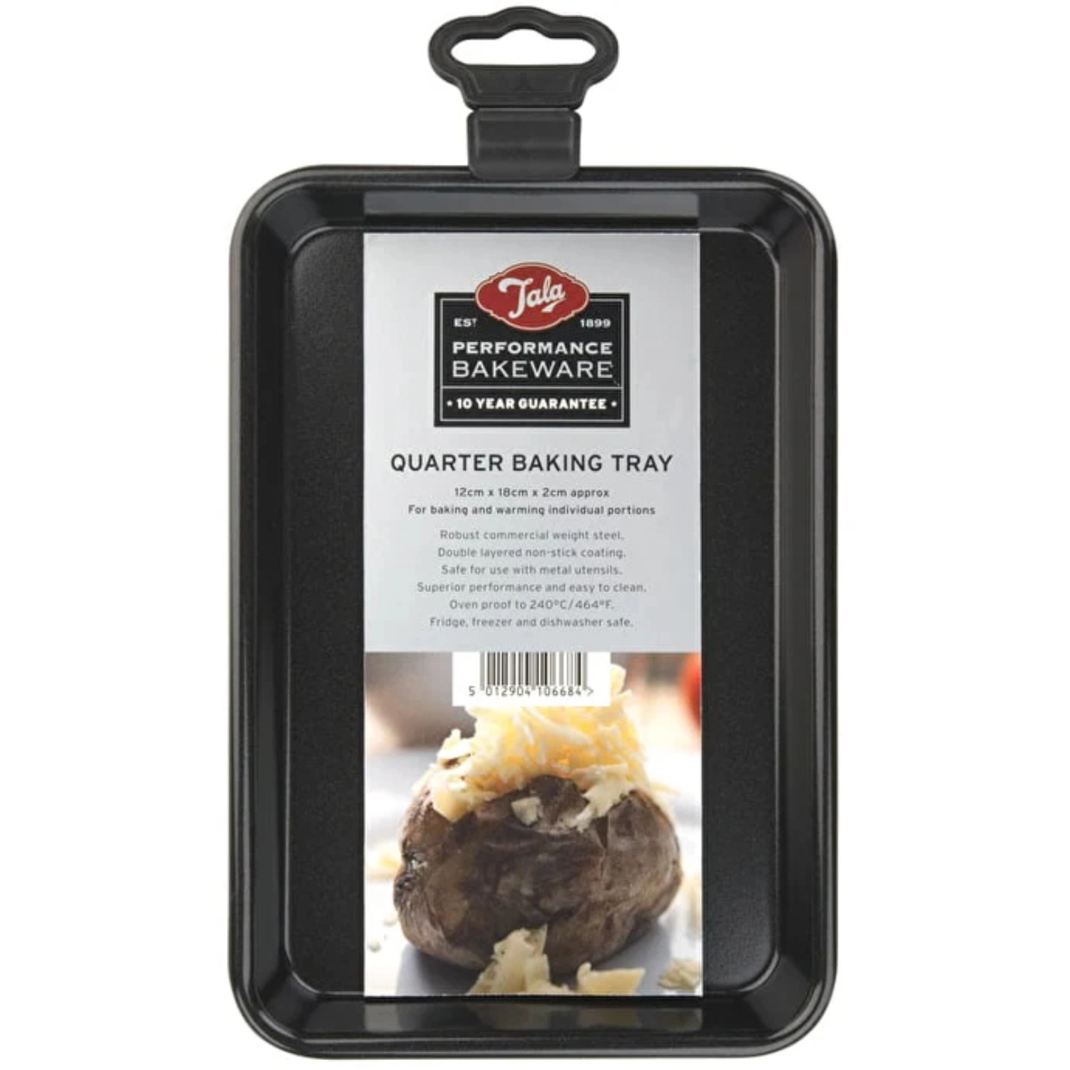 Plaque à pâtisserie, 12x18x2cm, anti-adhésive