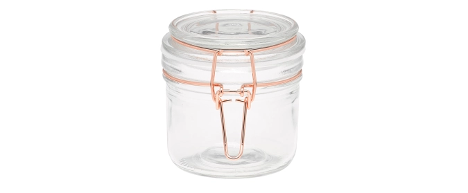 Pot de conservation avec bouchon en cuivre, 200 ml