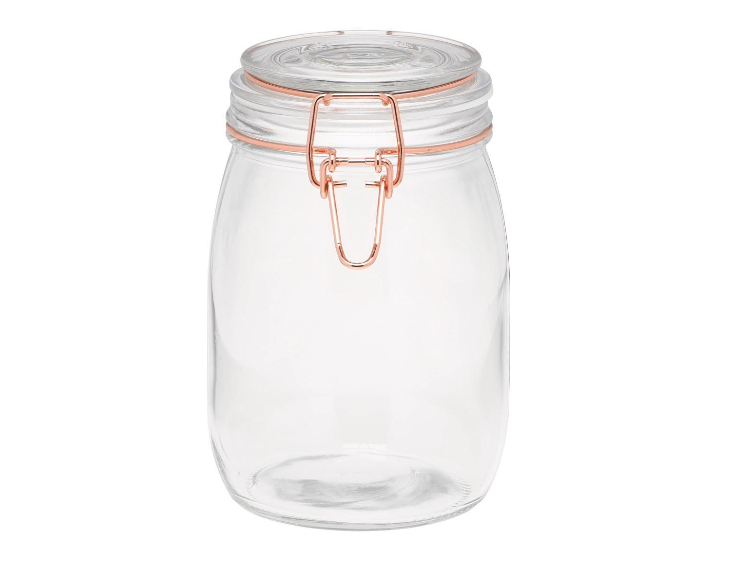 Aufbewahrungsglas mit Kupferverschluss, 1000 ml