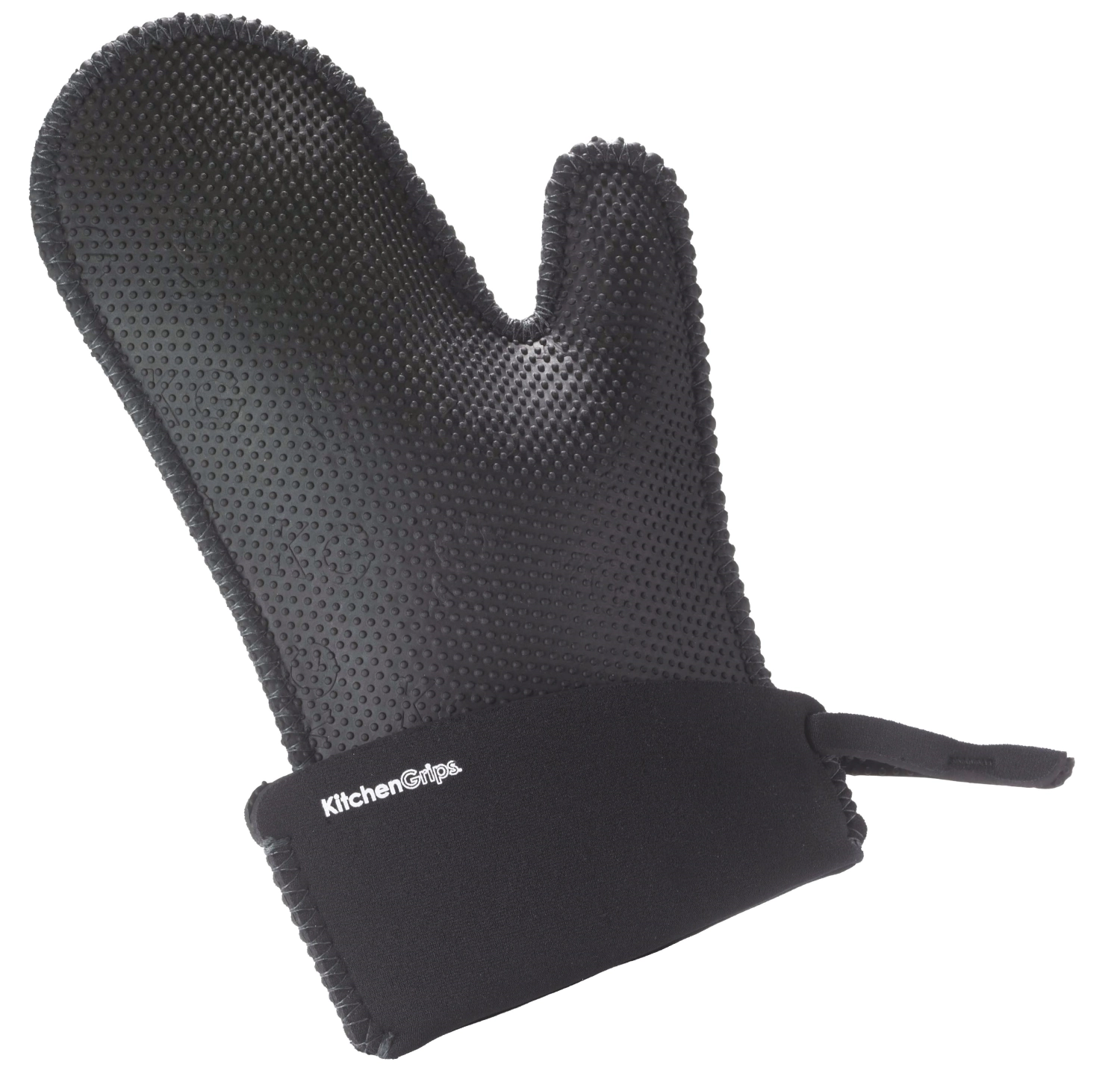 Gant de cuisine noir grand noir 28cm