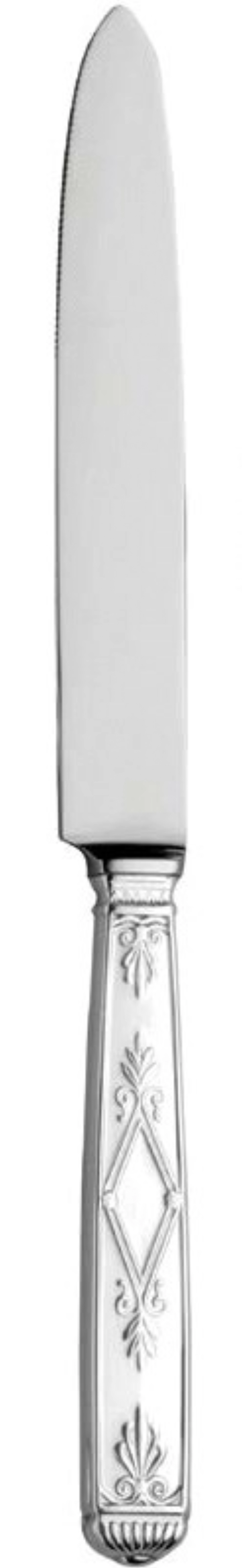 Broggi Excelsior couteau de table manche creux EPNS argenté