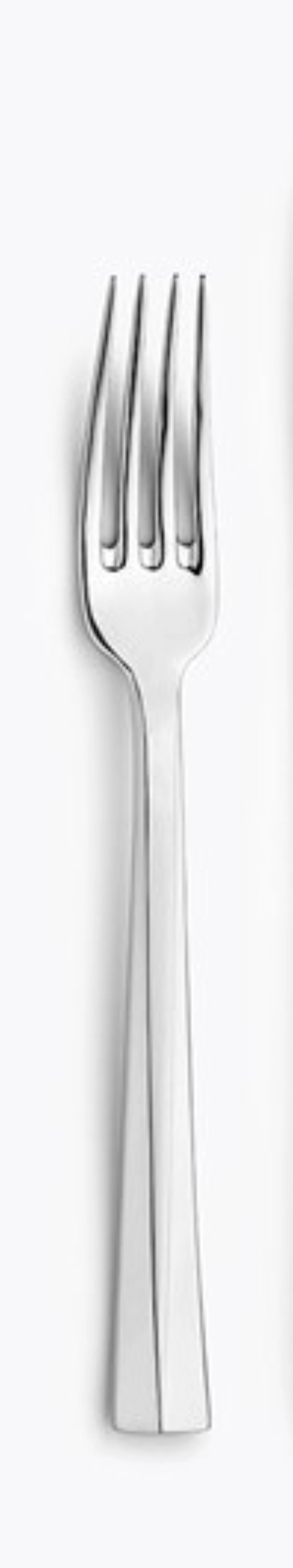 Duecento fourchette de table acier inoxydable brillant