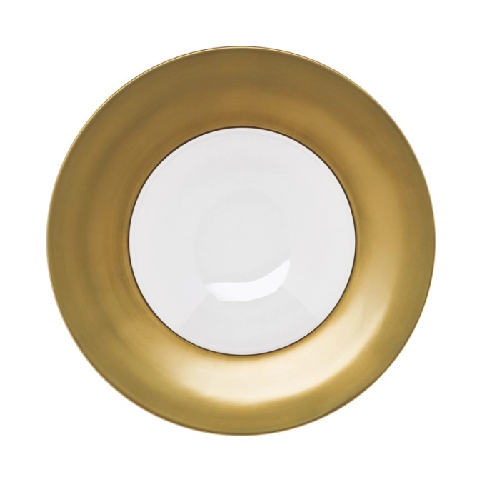 Polite Gold Assiette à pâtes