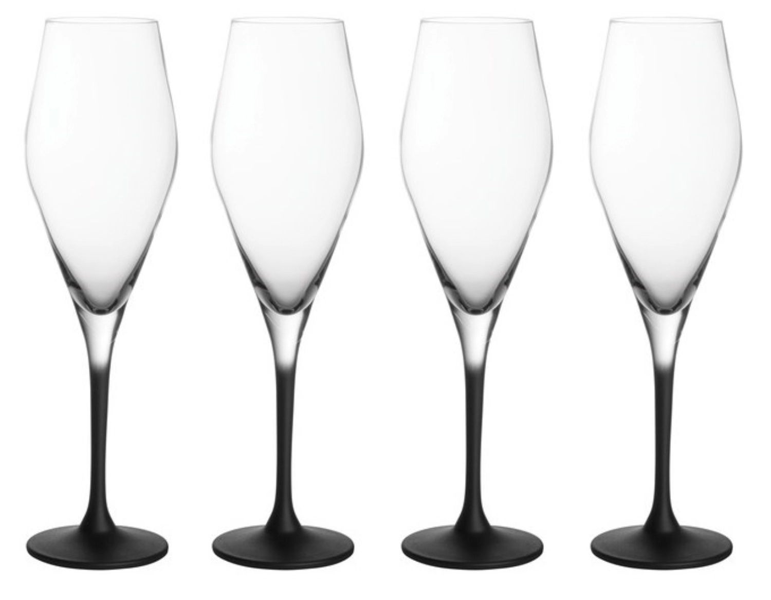 Set de 4 coupes à champagne Manufacture Rock Glass