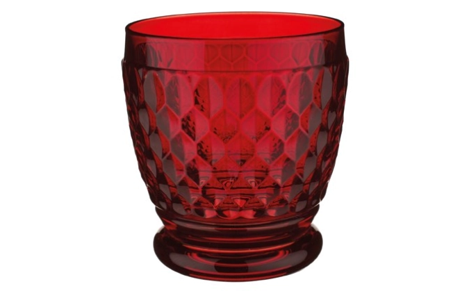 Boston coloured Gobelet red