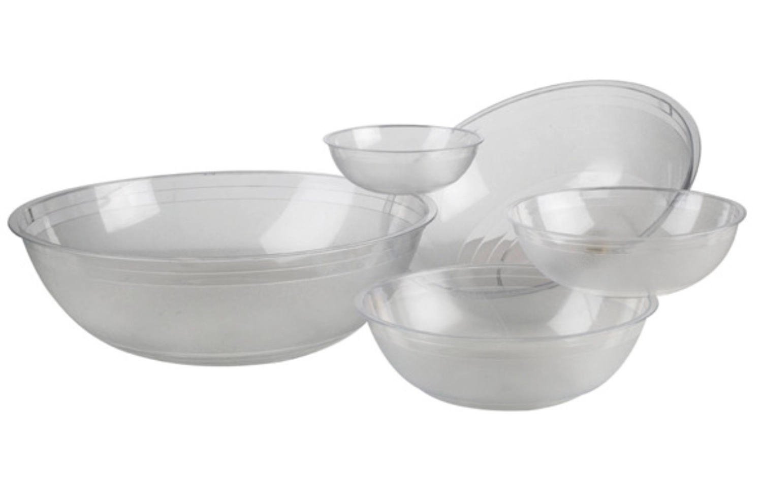 Saladier 39cm transparent 9.5lt