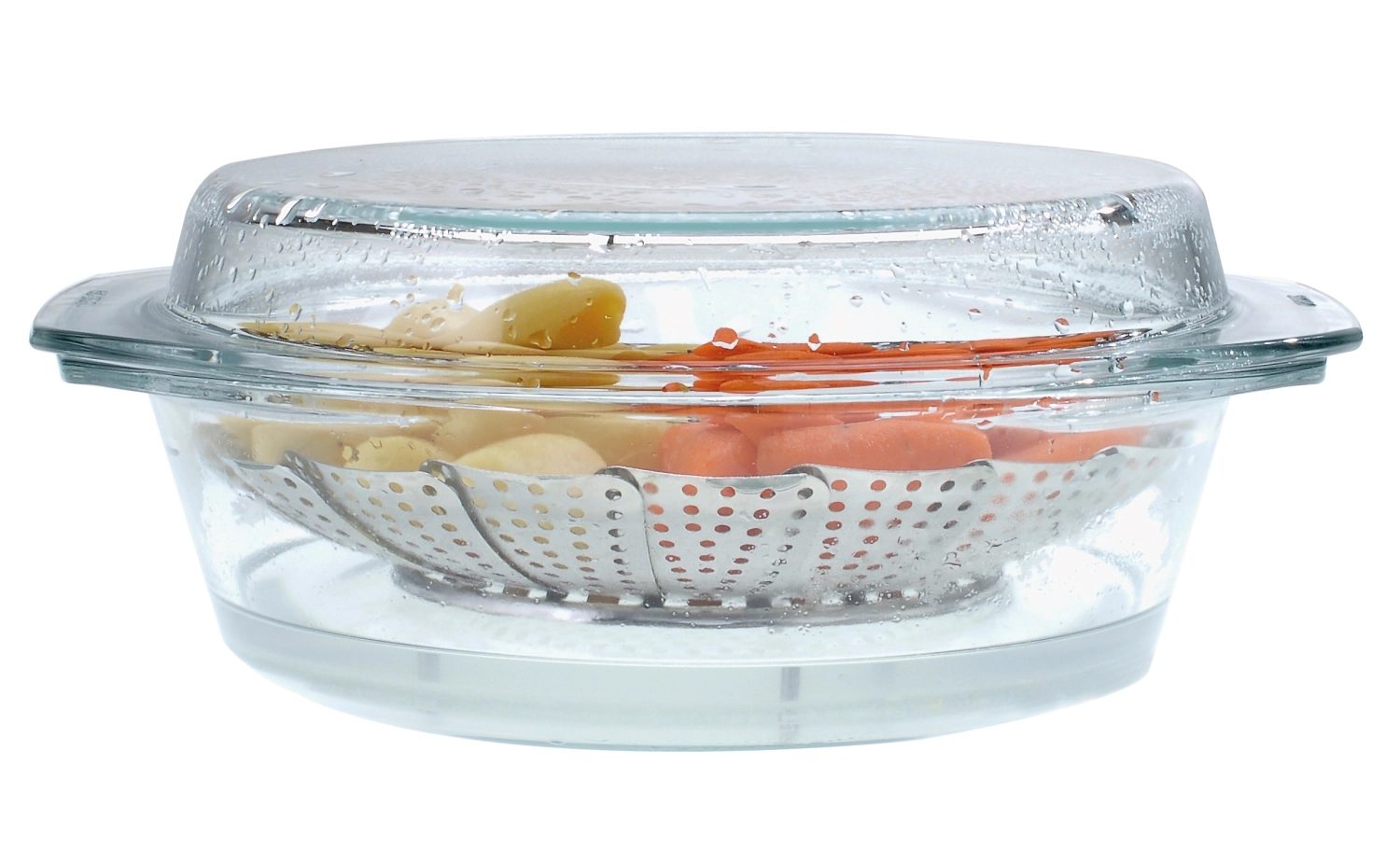 Insert à vapeur, dépliable 14-26cm, h7cm