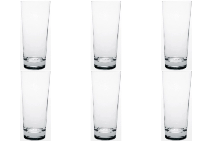 6er Set Frankonia Longdrink 28cl, 2dl. /-/ 14.2cm