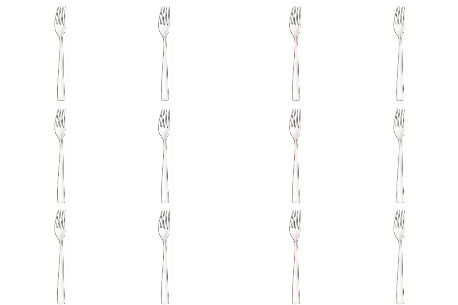 Set de 12 fourchettes de table Beta 19.6cm Aligro