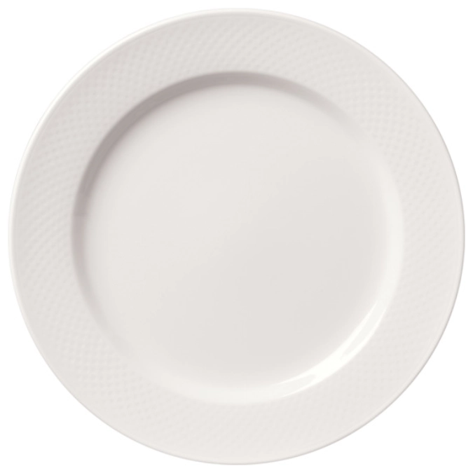 Easy white assiette plate 24cm