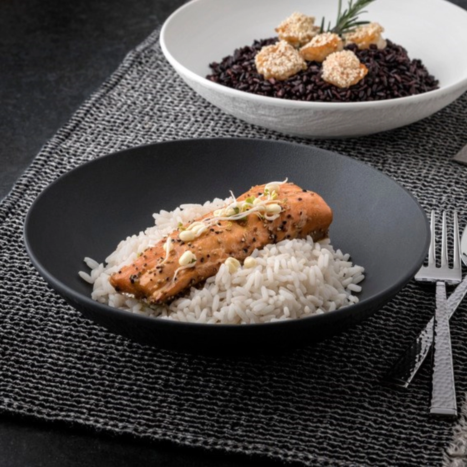 The Rock Black Shale Assiette creuse