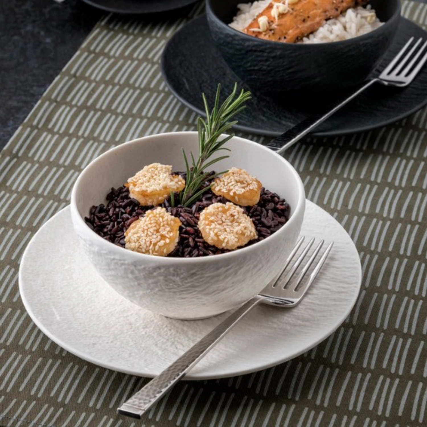 The Rock White Glacier Coupeteller flach