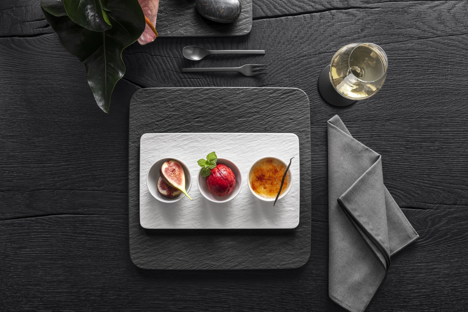 The Rock White Glacier Platte rechteckig