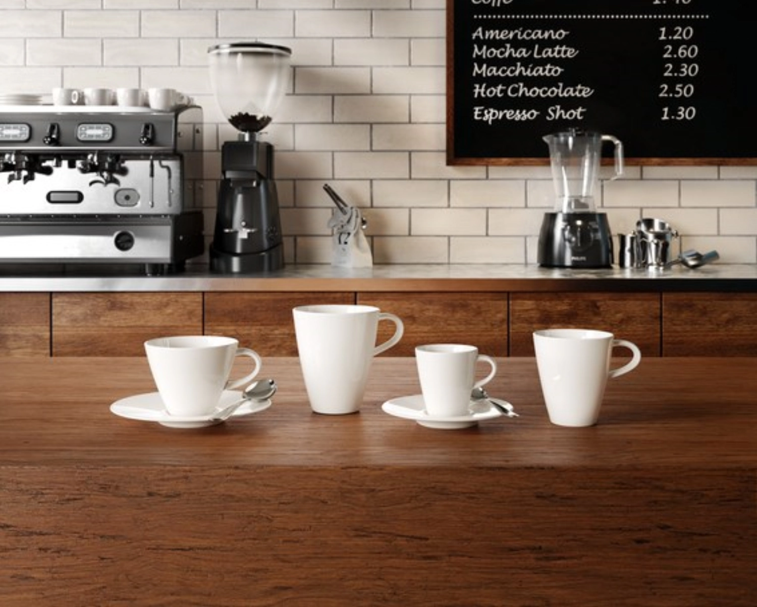 Caffe Club Becher mit Henkel klein