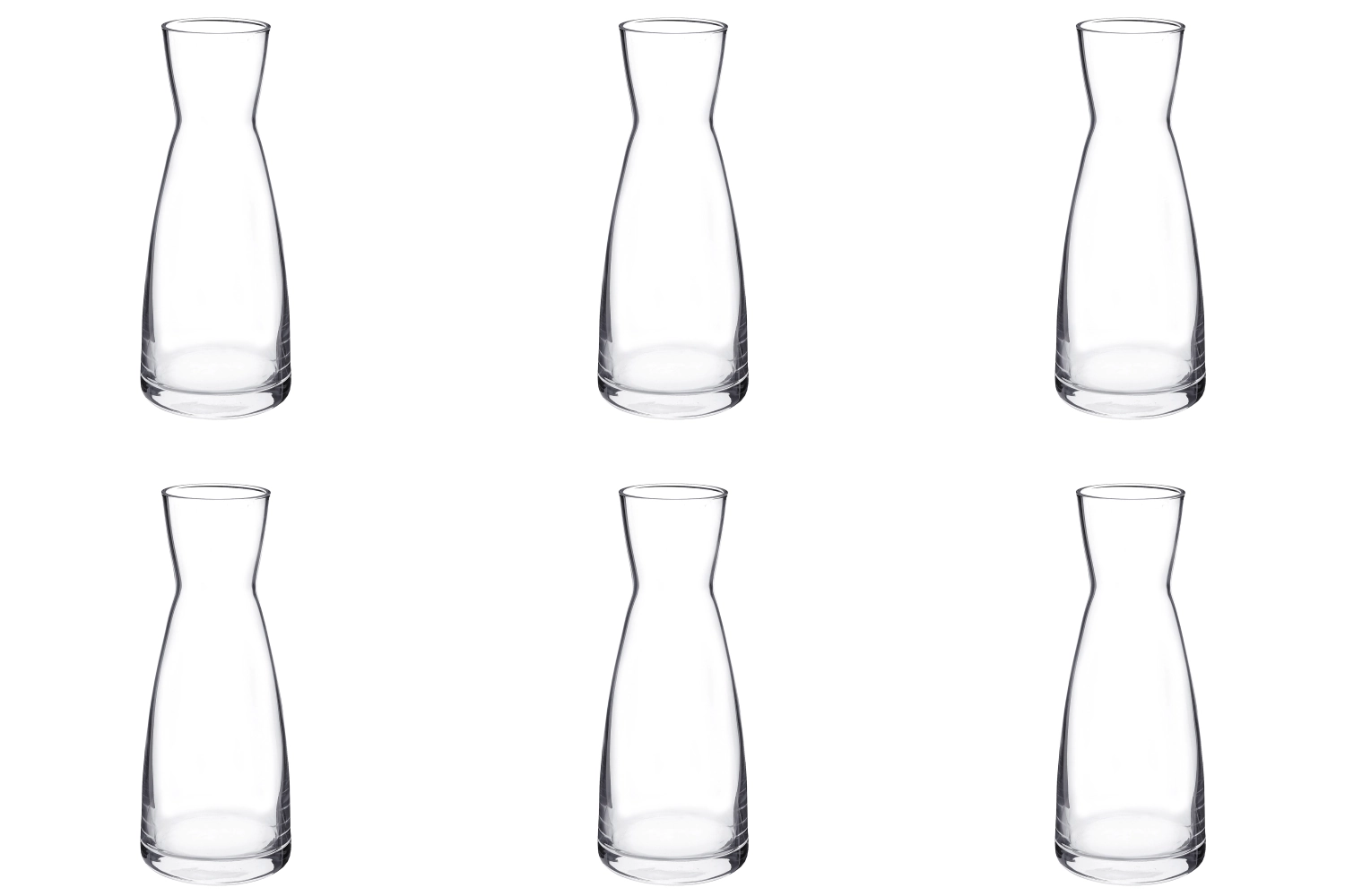 Lot de 6 carafes Ypsilon