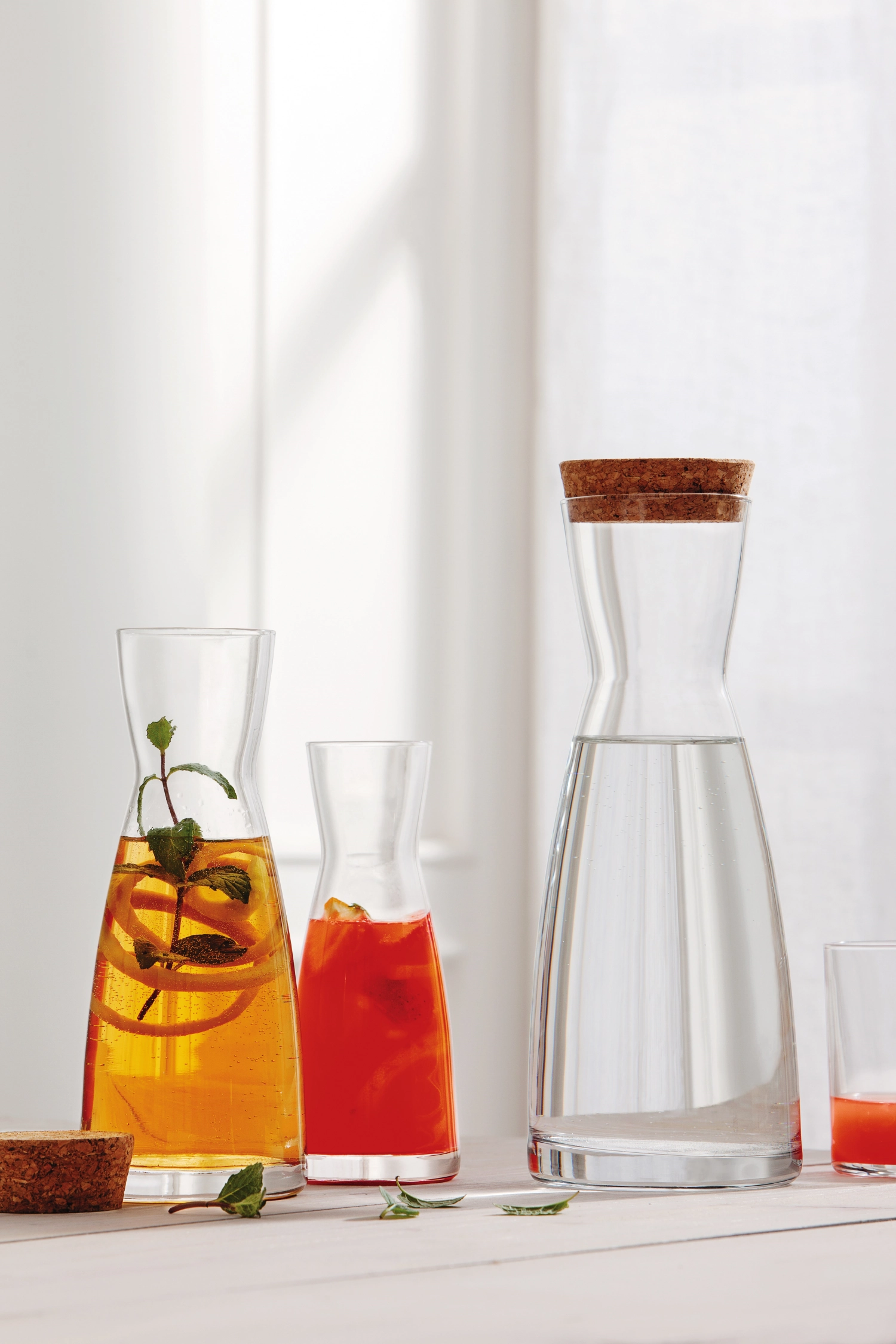Ypsilon carafe 5.5dl /-/ 3+5 dl étalonnée