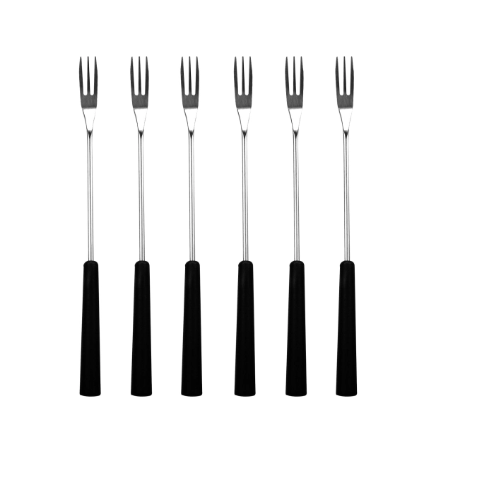 6x fourchettes à fondue