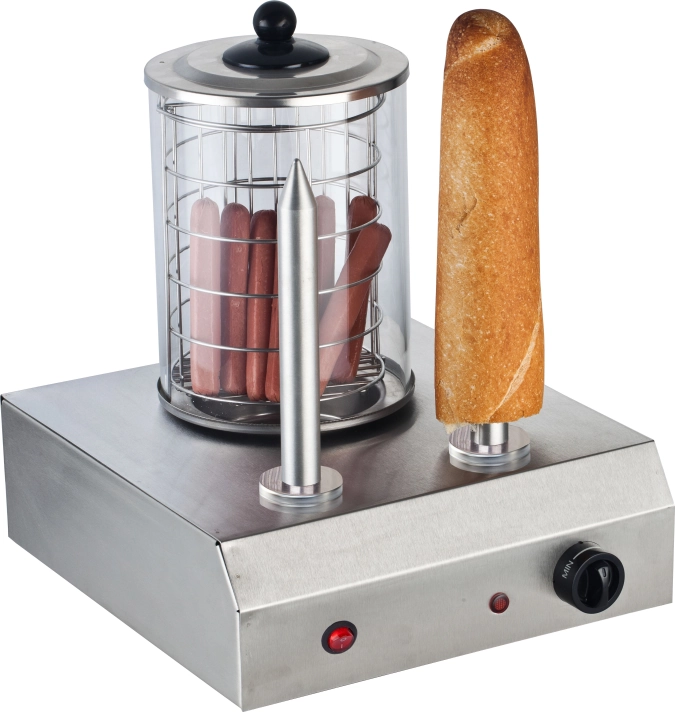 Panier inox pour machine à hot dog 2 places