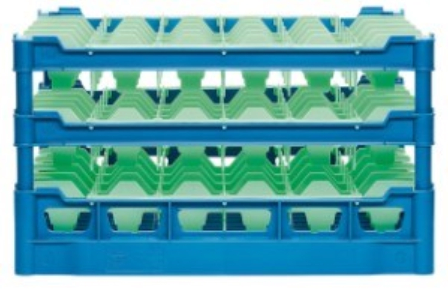 Panier en verre a. flancs D3 4x4/260, cadre orange