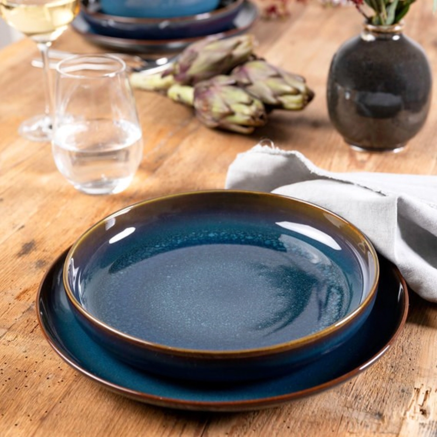 Crafted Denim Assiette plate