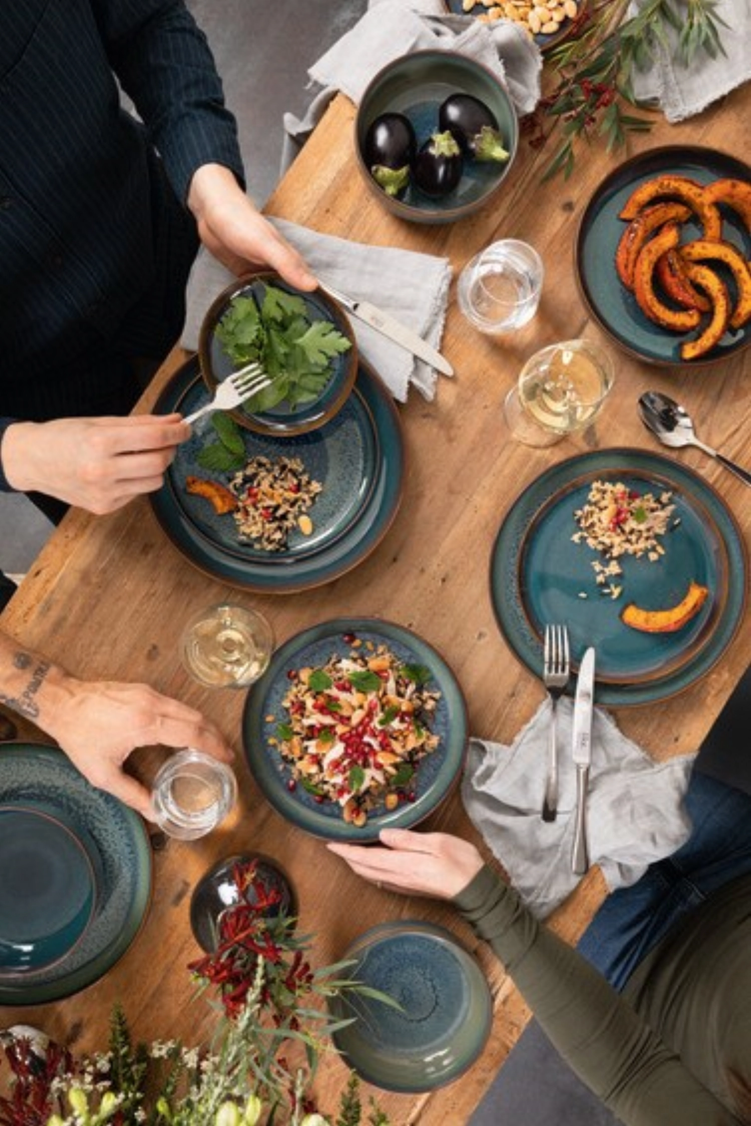 Crafted Denim Assiette plate