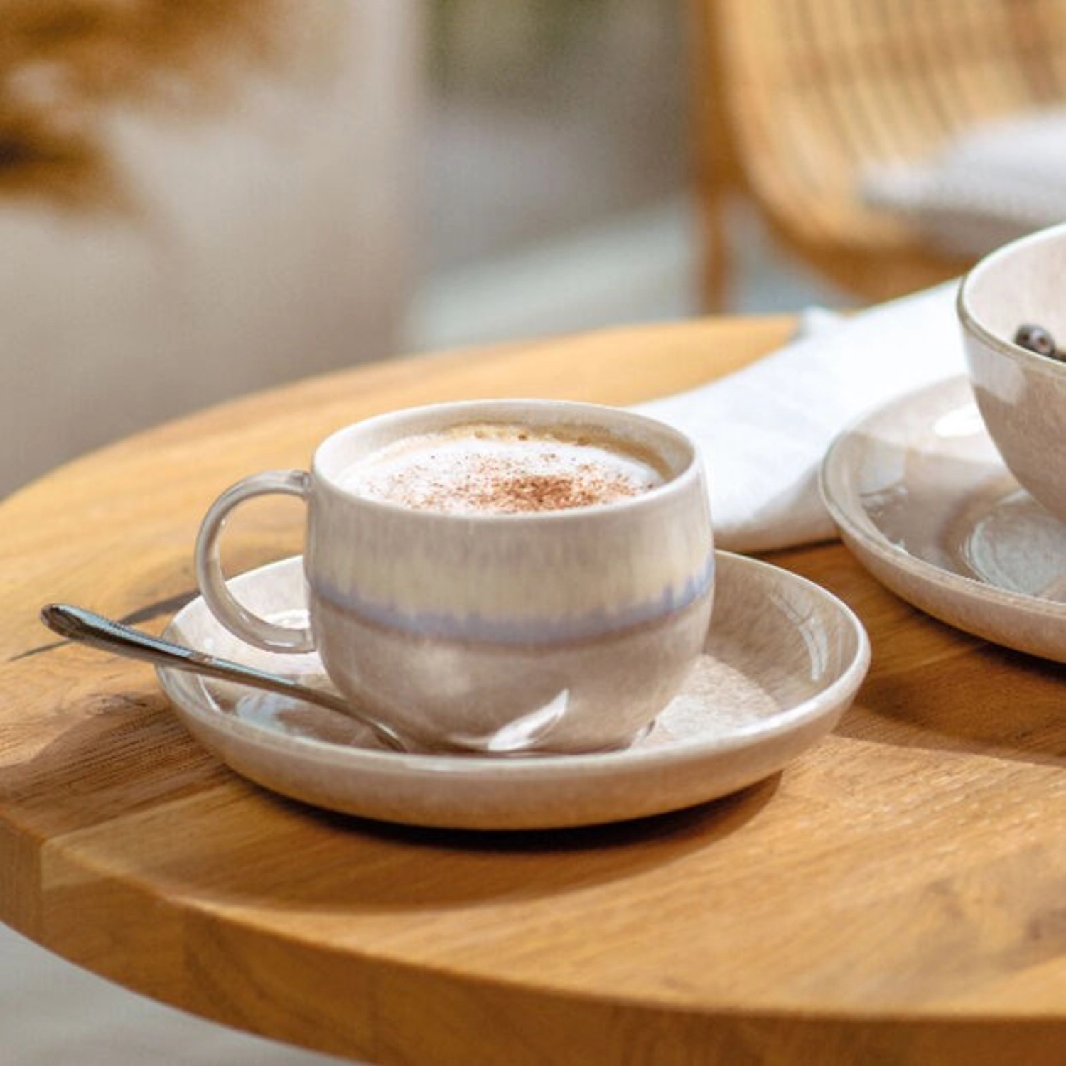 Perlemor Sand Kaffeetasse