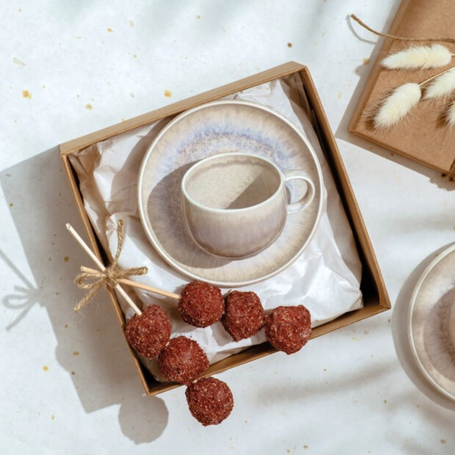 Perlemor Sand Espressotasse