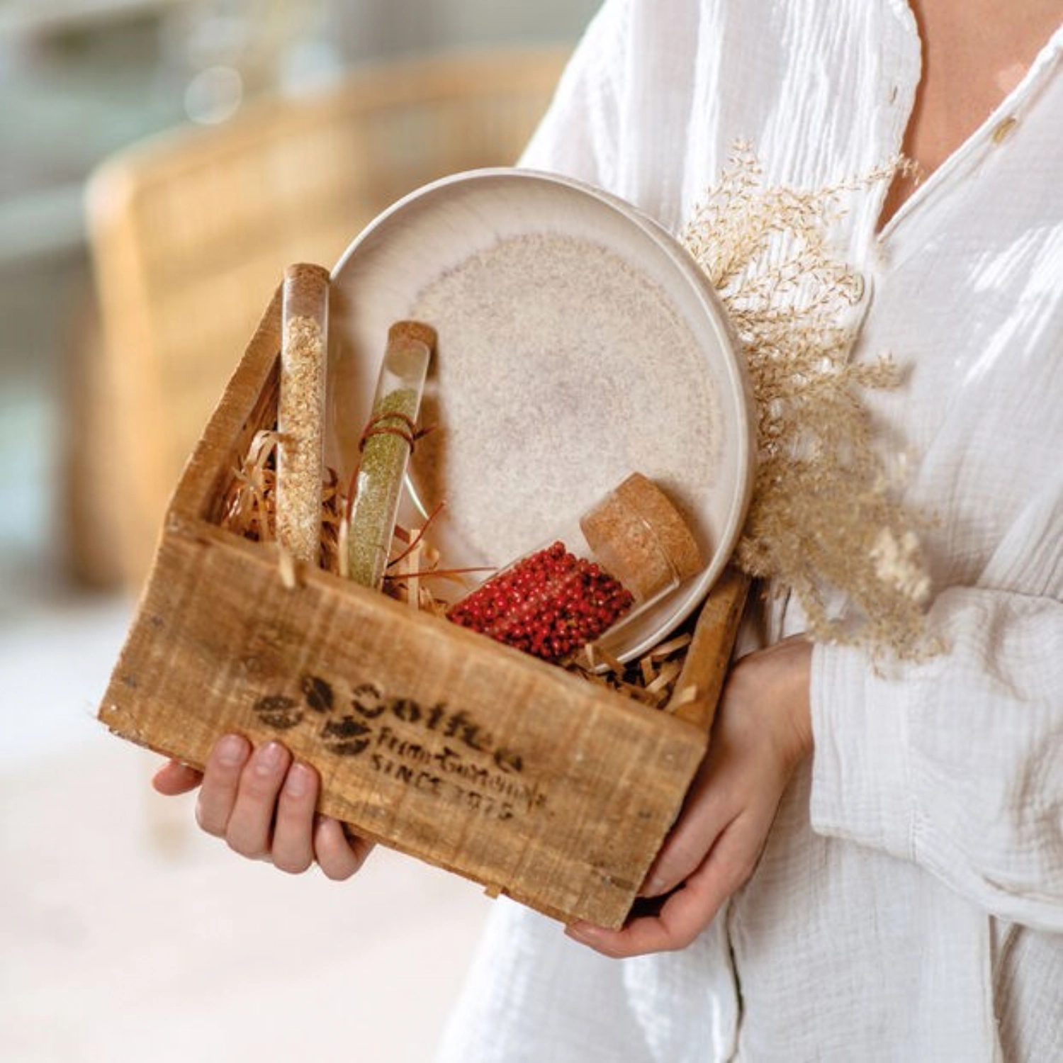 Perlemor Sand Pastaschale