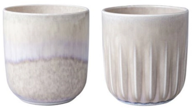 Perlemor Sand Becher Set