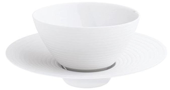 Pulse Milchkaffee- und Suppenschale mit Unterteller