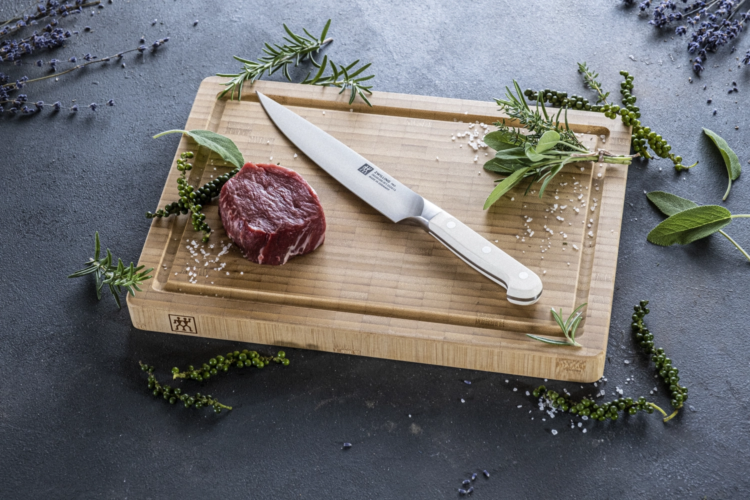 Pro le blanc Fleischmesser