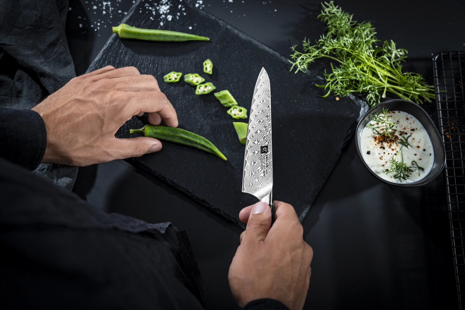 Tanrei couteau de cuisine compact 140mm