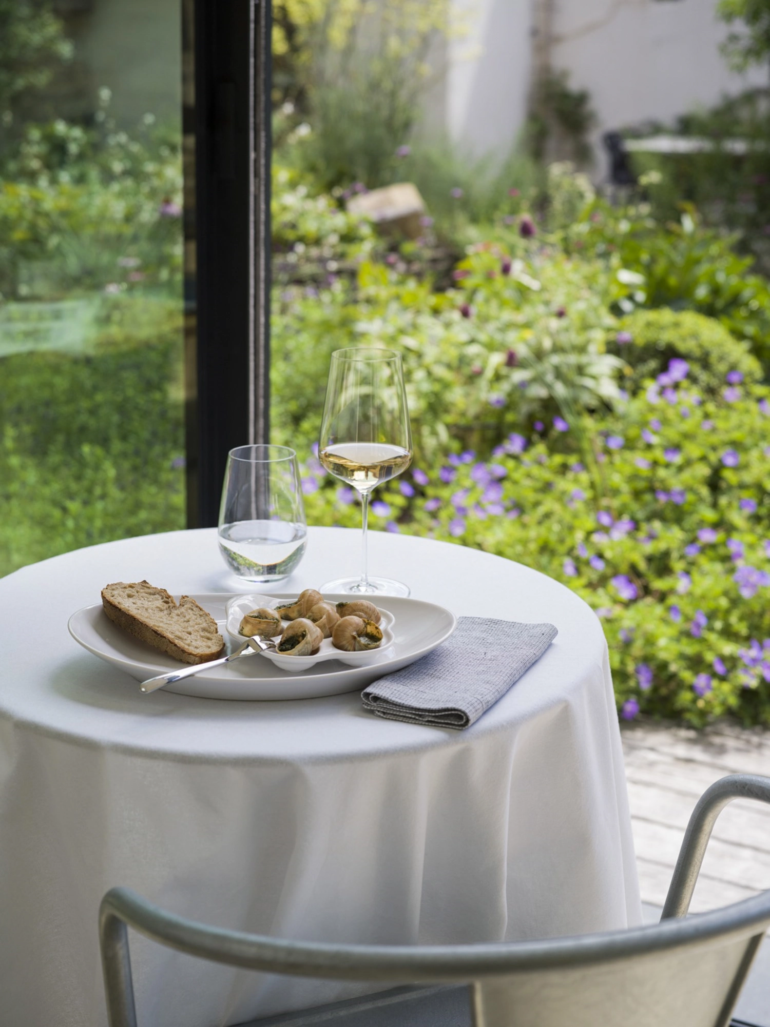 Courchevel Schneckengabel poliert